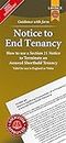 Notice to End Tenancy: How to use a Section 21 Notice to Terminate an Assured Shorthold Tenancy