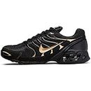Nike Men's Air Max Torch 4 Running Shoe (9, Black/Gold)