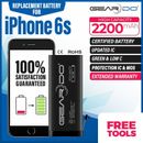Genuine GEARDO Battery Replacement For iPhone 6S High Capacity 2200mAh Tools CE