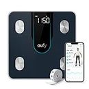 Eufy P2 Smart Digital Bathroom Health Monitor Scale, Black (T9148111)