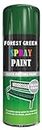 SCHNAZZ 1 x All Purpose Forest Green Aerosol Spray Paint 400ml Fast Dry, Quick Drying Spray and Excellent Coverage for Wood, Metal, Plastic, Glass and More