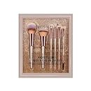 Swiss Beauty Premium Synthetic Bristle Professional Face & Eye Makeup Brushes Set With 6 Makeup Brushes For Cream, Liquid & Powder Formulation