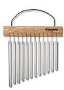TreeWorks Chimes Handheld Single Row Bar Chimes Percussion Instrument — Made in U.S.A. (TRE415)