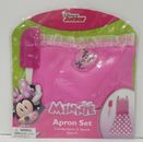Disney Junior Minnie Mouse Apron Kitchen Set(Apron & Spatula) Ages 4+