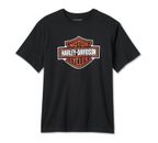 Harley-Davidson Bar & Shield Tee Black Beauty Herren T-Shirt Schwarz B&S