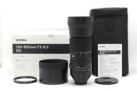 [Top COMO NUEVO EN CAJA] Sigma 150-600 mm f/5-6,3 DG OS HSM contemporáneo para Nikon JAPÓN