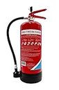 Extintor de Incendio para Todo Tipo de Incendios (6 Liter) - Fire Extinguisher para Casa, Oficina, Cocina, Caravana, Barco - Extintor para Todo Tipo de Incendios
