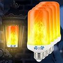 4 Pack Outdoor Flickering Bulb - LED Flame Light Bulbs Outdoor and Indoor - Light Bulbs That Look Like Gas Flames Outdoor