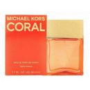 MICHAEL KORS CORAL 50ML EDP SPRAY FOR HER - NEW BOXED & SEALED - FREE P&P - UK