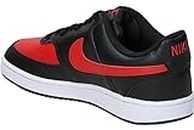 Nike Men's Court Vision Low Trainers, Red, White, Black, University, 10 US