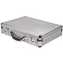 RoadPro SPC-931R 17.5" x 4" x 13" Silver Aluminum Briefcase, Medium