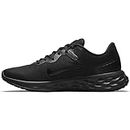 NIKE Men's Nike Revolution 6 Nn Sneaker, Black Black Dk Smoke Grey 01, 6 UK