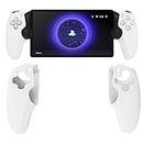 Qoosea Silicone Case Compatible with Sony PlayStation Portal Remote Player, Protective Cover Shell for PS5 Portal Shockproof Anti-Scratch Easy to Install -White