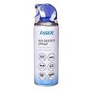 Laser Clean Range Air Duster 400Ml for Computer Cleaning, PC, Laptop, Console, Electronics and Home Cleaning, Keyboard, Car