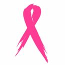 Breast Cancer Awareness Ribbon Car Decal Vinyl Sticker 3"x5" Fuchsia Pink Lot