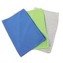 POPETPOP 3pcs Outdoor Quick Dry Sports Towel Sports Supplies Comfortable Workout Towels Backpacking Towel Summer Yoga Towels Sweat-Absorbing Yoga Towels Swimming Towel Compact Beach Towel