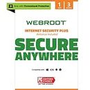 Webroot Internet Security Plus with Antivirus 2018 | 3 Device | 1 Year Subscription | PC/Mac Disc