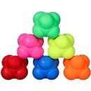 VORCOOL 6 Pcs Reaction Bounce Ball Agility Reaction Reflex Ball for Improving Agility Reflexes and Hand-eye Coordination Skills