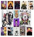 VEENSHI set of 20 naruto wall poster kit | naruto anime posters | size : 11.9x8.3 inch | 300 GSM posters