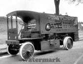 Photograph of a 1918 Walker Carry's Ice Cream Delivery Truck  8x10