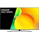 LG Televisor 75NANO766QA - Smart TV webOS22 75 pulgadas (189 cm) 4K Nanocell, Procesador de Gran Potencia 4K a5 Gen 5, compatible con formatos HDR 10, HLG y HGiG