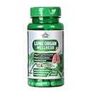 CCIPZER Lung Organ Wellness, Lung detox from Smokers, Removes tar and mucus, Reduces bronchial and Respiratory issues, immunity booster, For both men & women - 60 Cap.