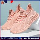 Running Shoes Fashion Hiking Shoes for Women for Gym Travel Work (36 Pink) FR