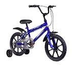 Hero Stomper 16T Steel Single Speed Junior BMX Cycle, 12 Inch (Blue) Ideal for Unisex Youth