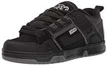 DVS Homme Comanche Chaussures de Skateboard, Noir Black Refl Charcoal Nubuck 985, 45 EU