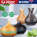 Essential Oil Aroma Aromatherapy Diffuser LED Ultrasonic Air Humidifier Purifier