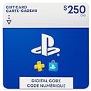 $250 PlayStation Store Gift Card - CANADA [Digital Code]