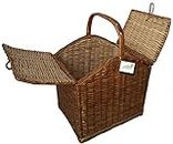 CANBAM Bamboo Cane Brown Color Picnic Basket, Pack of 1