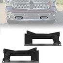 KEWISAUTO Tow Hook Bezel Set for Dodge Ram 1500 2013-2018 (for Steel Bumper face Only)