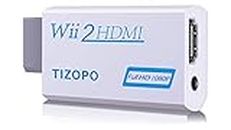 00 Wii to HDMI Converter,Output Video Audio Adapter HDMI Converter 1080P,Wii HDMI Adapter with 3,5mm Audio Jack&HDMI Output Compatible with Wii, Wii U, HDTV, Supports All Wii Display Modes 720P, NTS