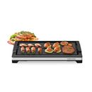 Electric Grill Golden Prairie 25.2" W x 5.12" D Portable Single Burner Countertop Electric Grill in Gray | 14.3701 H x 25.2 W x 5.12 D in | Wayfair