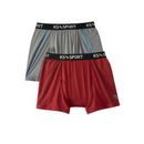 Men's Big & Tall KS Sport™ Performance Boxer Brief 2-Pack by KS Sport in Assorted Warm Colors (Size 6XL)