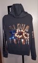 PINK Victoria's Secret Large Full Zip Hawaii Hoodie w/ LOTS of Bling and Sequins