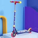 Lifelong Scooter for Kids 3+ Years - Foldable Kids Scooter with Wheels & Adjustable Height - Kick Scooter Capacity 50kg- Baby Scooter Toys for 3+ Year Old boy & Girl - Skate Scooter (Multicolour)
