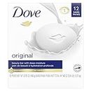 Dove Beauty Bar for healthy-looking skin Original more moisturizing than bar soap 106 g 12 count