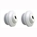 ATIE PoolSupplyTown Pool Spa 1/2" Inch Opening Hydrostream Return Jet Fitting with 1-1/2" Inch MIP Thread Replace Hayward SP1419C (2 Pack)