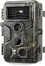 GardePro A3S Wildlife Camera, 32MP 1296p, Trail Camera with H.264 Video, Next-Gen Imaging Technology, 100ft No Glow Night Vision, 0.1s Trigger Speed Motion Activated, Camera Traps for Garden