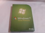 Microsoft Windows 7 Home Premium Versión Completa 32/64 Bit DVD $22,50 OBO!