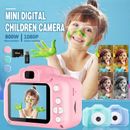 Mini Digital Children Camera HD 1080P LCD Camera Toy Kids Gift + 32G TF Card AU