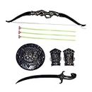 Raaya Archery Bow and Arrow Target Arrow Toys with Sword and Shield for Kids