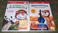 CD DVD de música extra Baby Genius Mozart & Friends + A Trip to the San Diego Zoo