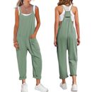 Women's Casual Ladies Strappy Hot Shot Jumpsuit Playsuit Overalls Summer New