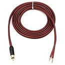 SVRITE RCA Speaker Cable Wire Speaker Wire to RCA Plug,Replace RCA Plug Connector Adapter to Wire Open Audio Video