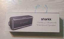 SHARKK 2O Waterproof Bluetooth Wireless Speaker Gray New Sealed in Box