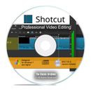 Professional Digital Video Editing Software, Shotcut Studio, Windows/Mac CD I06