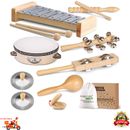 Toddler Musical Instruments, Eco Friendly Musical Set for Kids Preschool